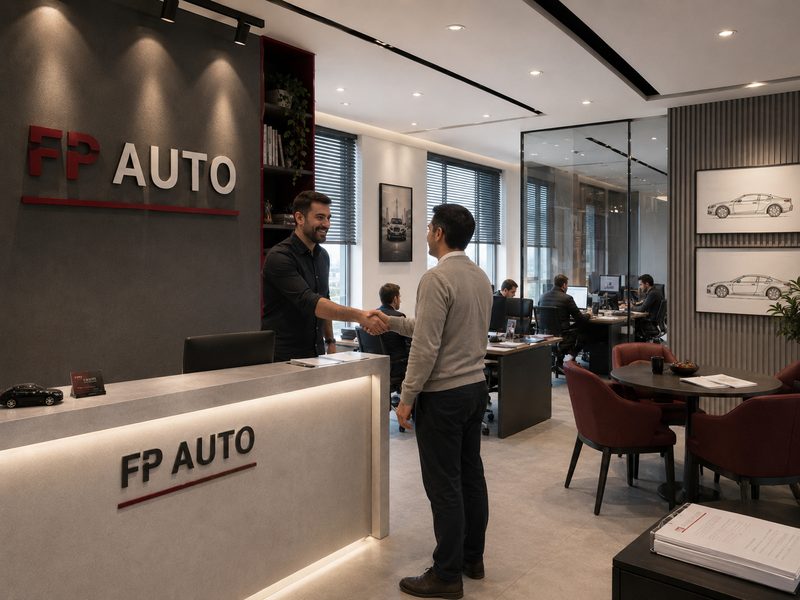 Зона приема клиентов FP AUTO